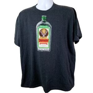 Jägermeister Bottle Shot Drinker t-shirt dark grey size XL